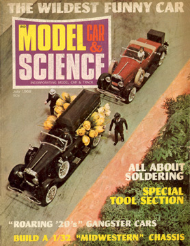 Model Car Science July 1968