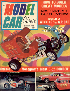 Model Car Science January 1969