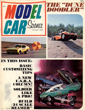 Model Car Science August 1969