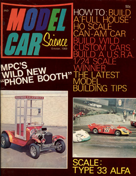 Model Car Science October 1969