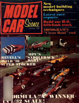 Model Car Science December 1969